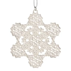 Outlet 2024 Snowflake Ornament Ornaments