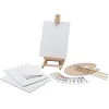 Sale Acrylic Paint and Tabletop Easel Set Art Supplies & Easels