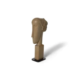 Clearance Amedeo Modigliani: Green Tête Sculpture Sculpture