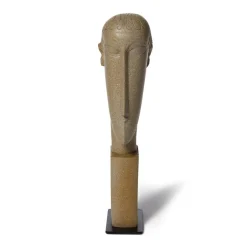 Clearance Amedeo Modigliani: Green Tête Sculpture Sculpture