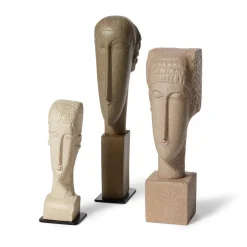 Clearance Amedeo Modigliani: Tête Sculpture Set Sculpture