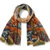 Best American Folk Art Landscape Oblong Scarf Scarves & Wraps