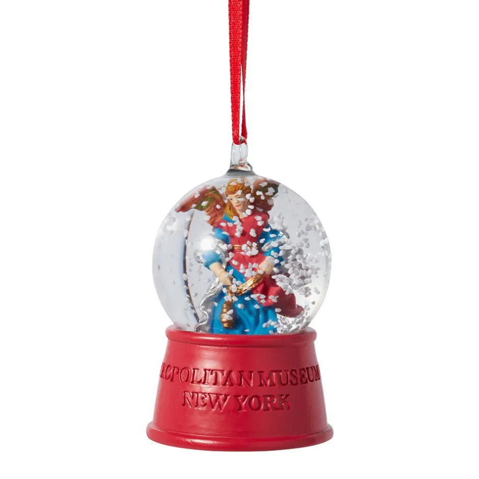 Angel Tree Snow Globe Ornament Ornaments