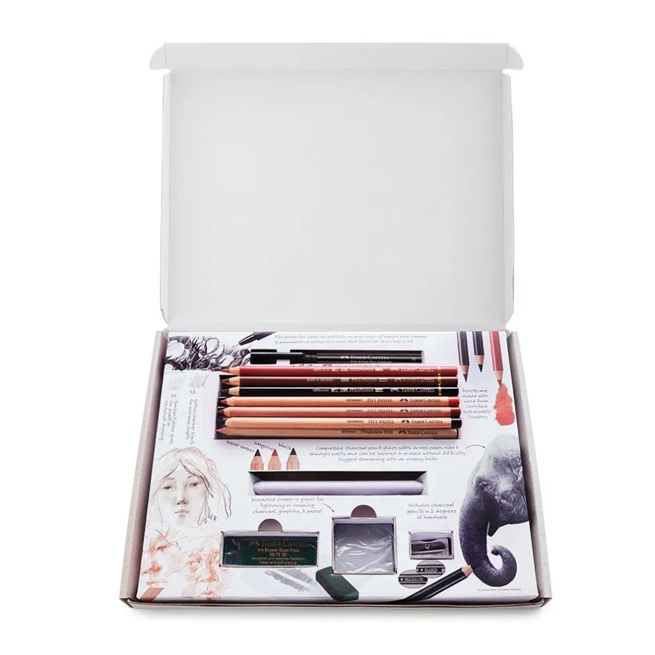 Art & Graphic Try It Box: Dry Mediums Art Supplies & Easels