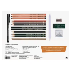 Art & Graphic Try It Box: Dry Mediums Art Supplies & Easels
