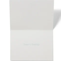 Online Bentley: Snow Crystal Fine Holiday Cards with Lined Envelopes and Foil Seals Holiday Cards