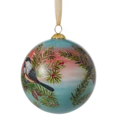 Discount Birds of America Hand-Painted Glass Ornament Set Ornaments