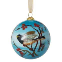Discount Birds of America Hand-Painted Glass Ornament Set Ornaments