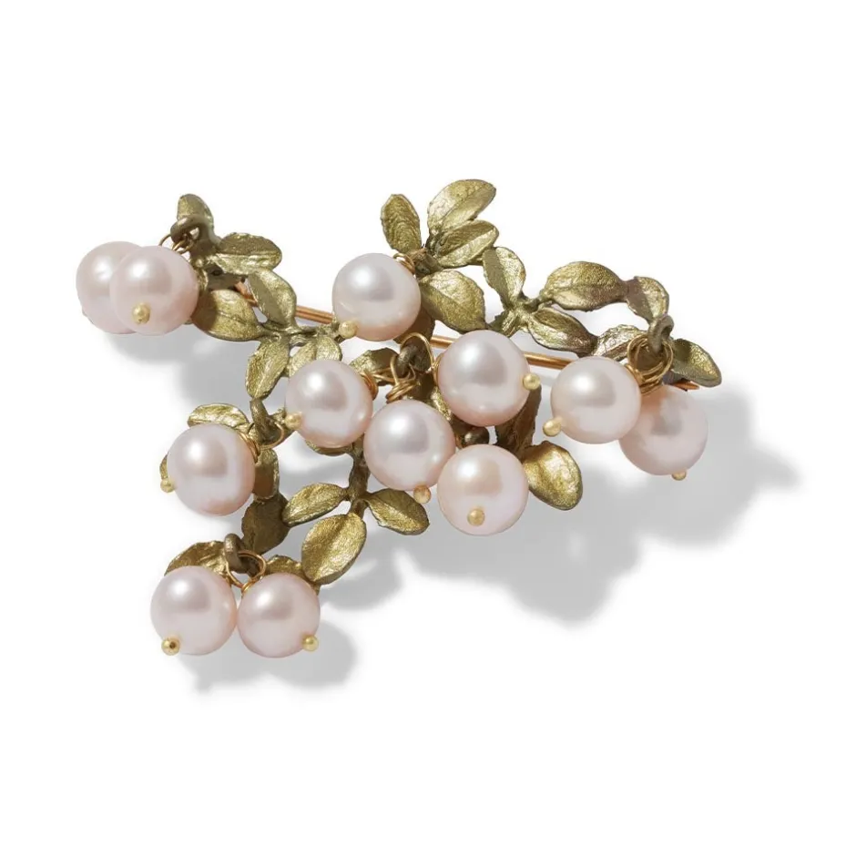 Hot Blushing Berries Brooch Pins & Brooches