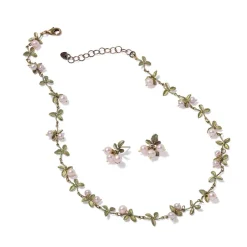 Sale Blushing Berries Necklace and Earrings Set Jewelry Sets
