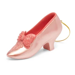 Hot Bow-Bedecked Evening Slipper Shoe Ornament Ornaments