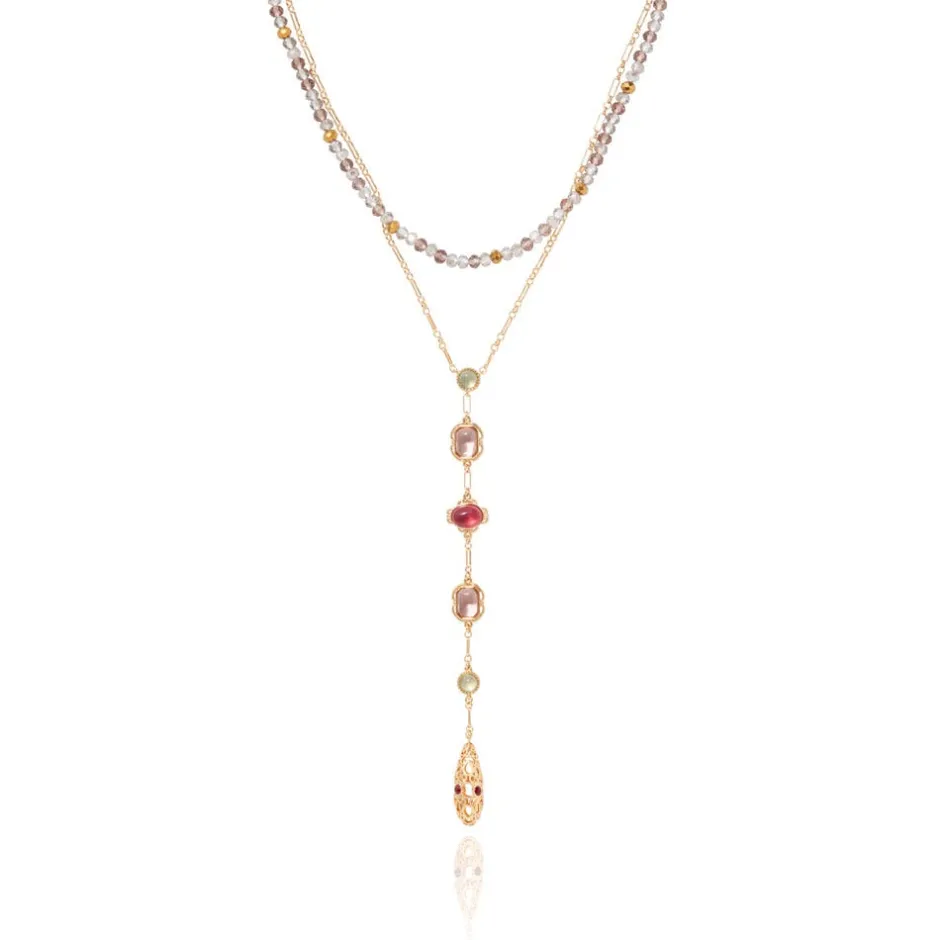 Sale Cascading Gems Y-Necklace Necklaces