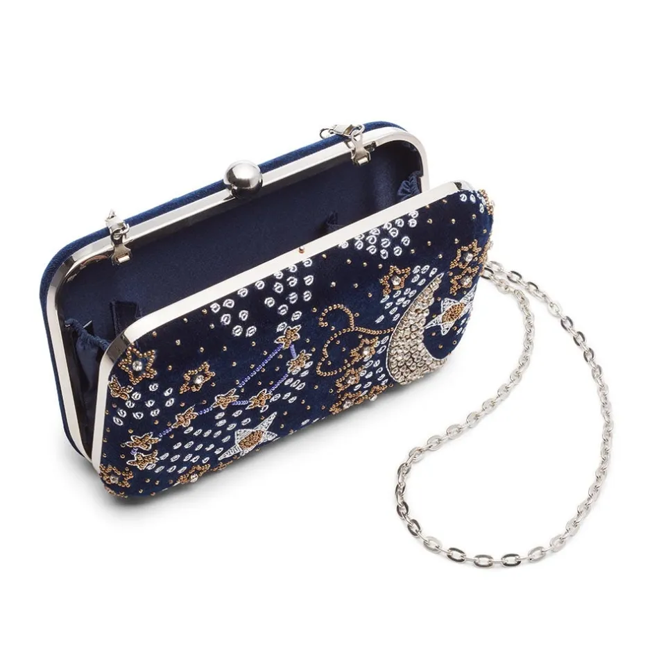 Online Celestial Box Clutch Bags