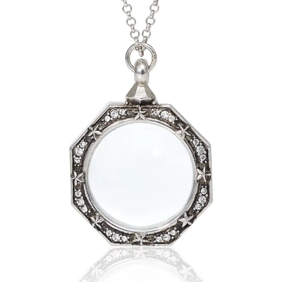 Outlet Celestial Octagonal Magnifier Pendant Necklace Necklaces