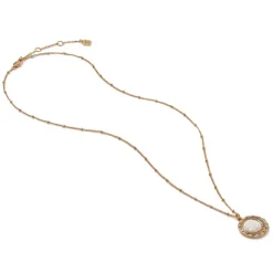 Best Celestial Symbols Carved Mother-of-Pearl Pendant Necklace Necklaces