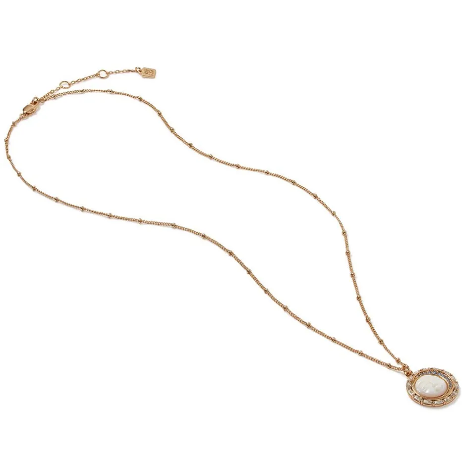 Best Celestial Symbols Carved Mother-of-Pearl Pendant Necklace Necklaces