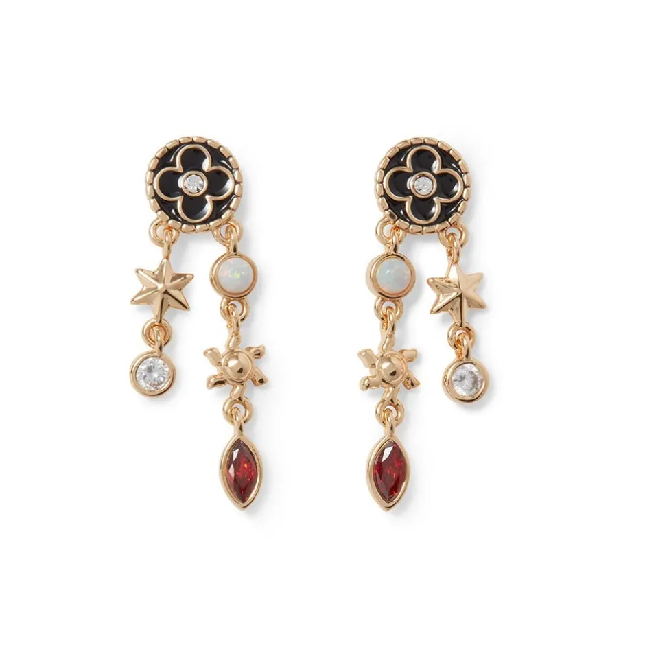 Clearance Celestial Symbols Chandelier Earrings Earrings