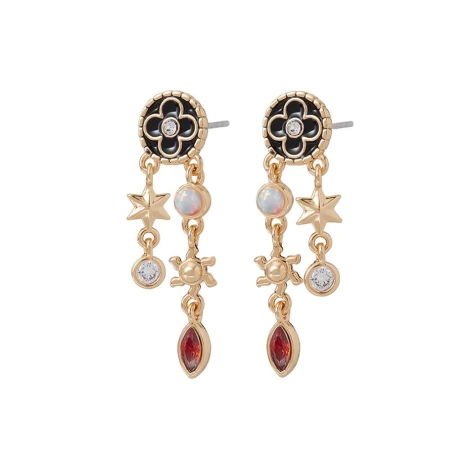 Clearance Celestial Symbols Chandelier Earrings Earrings