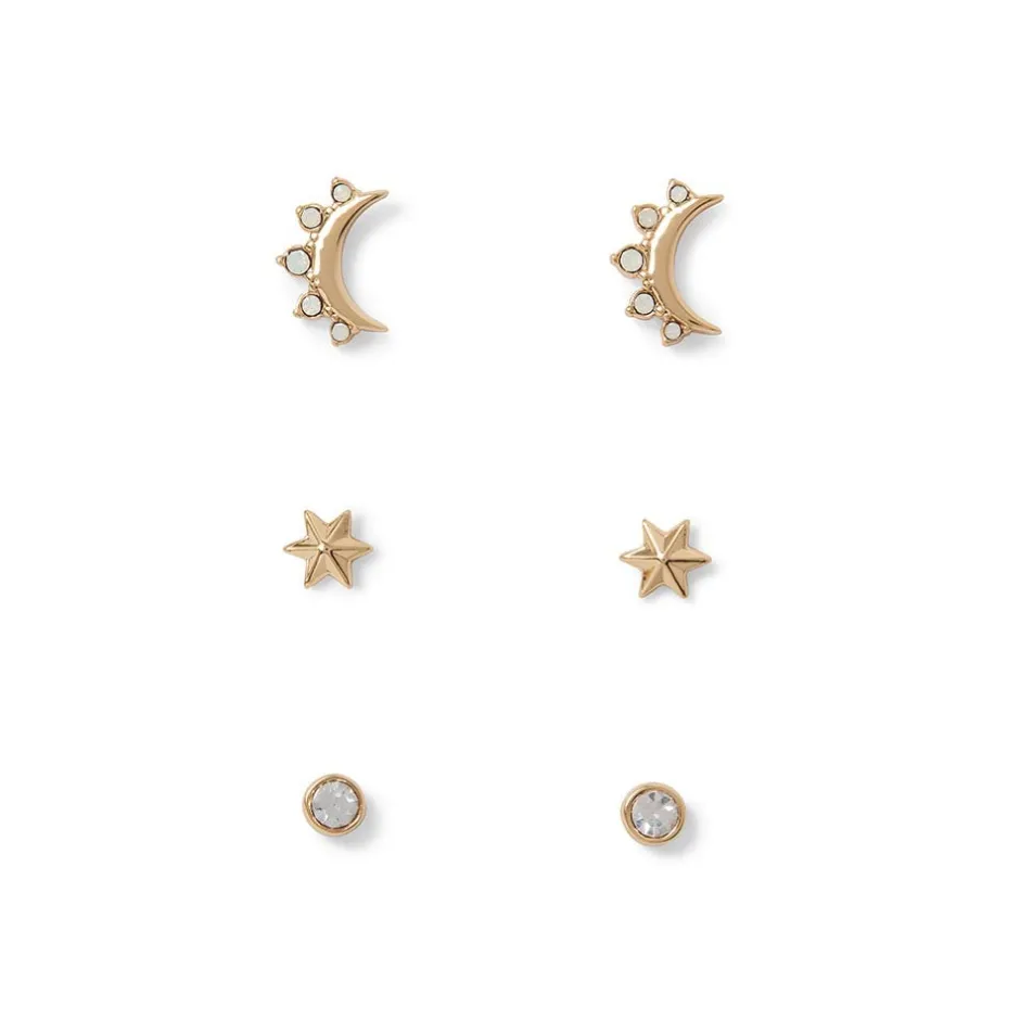 Outlet Celestial Symbols Stud Earrings Set Earrings