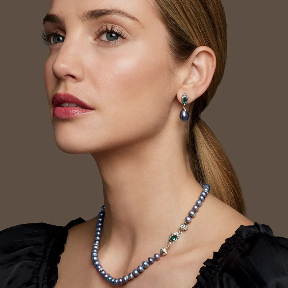 Sale Chelsea Peacock Pearl Necklace Necklaces