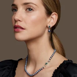 Online Chelsea Peacock Pearl Necklace and Drop Earrings Set Jewelry Sets