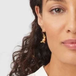 Outlet Chinese Bird Drop Earrings Earrings