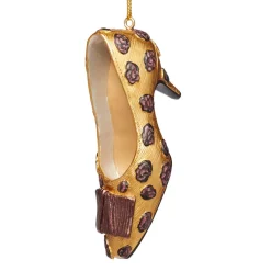 Discount Cocoa Rose Pump Shoe Ornament Ornaments