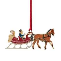 Clearance Currier & Ives Winter Sleigh Ornament Ornaments
