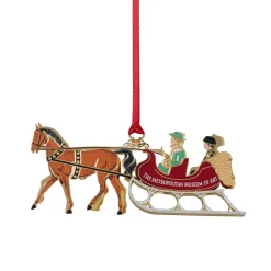 Clearance Currier & Ives Winter Sleigh Ornament Ornaments