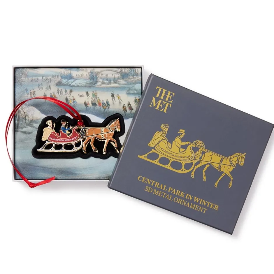 Clearance Currier & Ives Winter Sleigh Ornament Ornaments