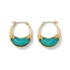 Best Cypriot Jade Crescent Hoop Earrings Earrings