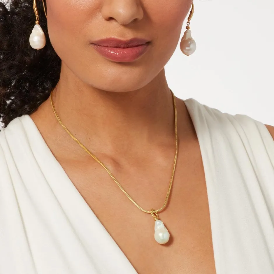 Discount Cypriot Twist Pearl Pendant Necklace Necklaces