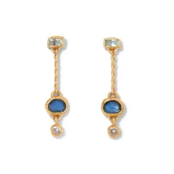 Discount Cypriot Twist Triple-Drop Earrings Earrings