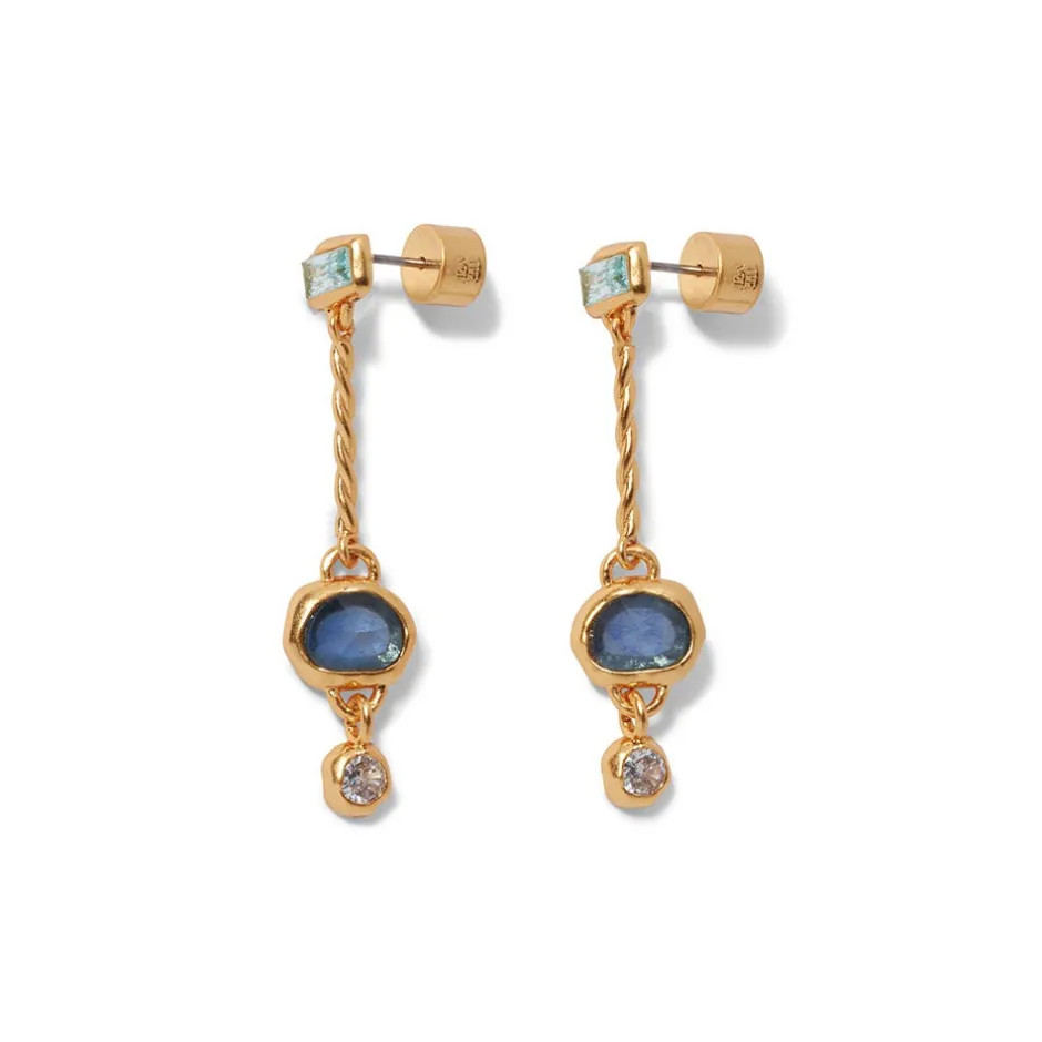 Discount Cypriot Twist Triple-Drop Earrings Earrings