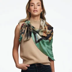 Online Degas Impressions Double-Sided Square Silk Scarf Scarves & Wraps