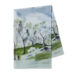 Sale Dehn Spring in Central Park Tea Towel Decorative Accents