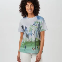 Discount Dehn Spring in Central Park Women's Tee Clothing