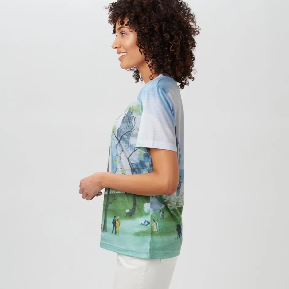 Discount Dehn Spring in Central Park Women's Tee Clothing