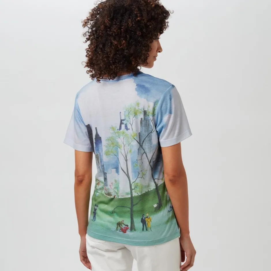 Discount Dehn Spring in Central Park Women's Tee Clothing