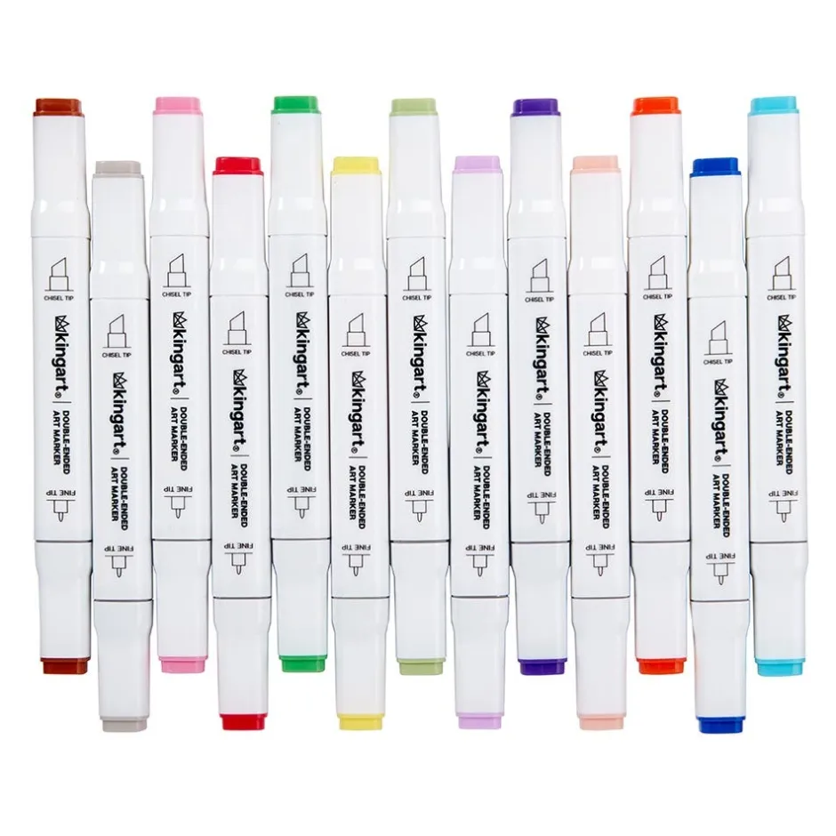 Double-Ended Art Marker Set Art Supplies & Easels