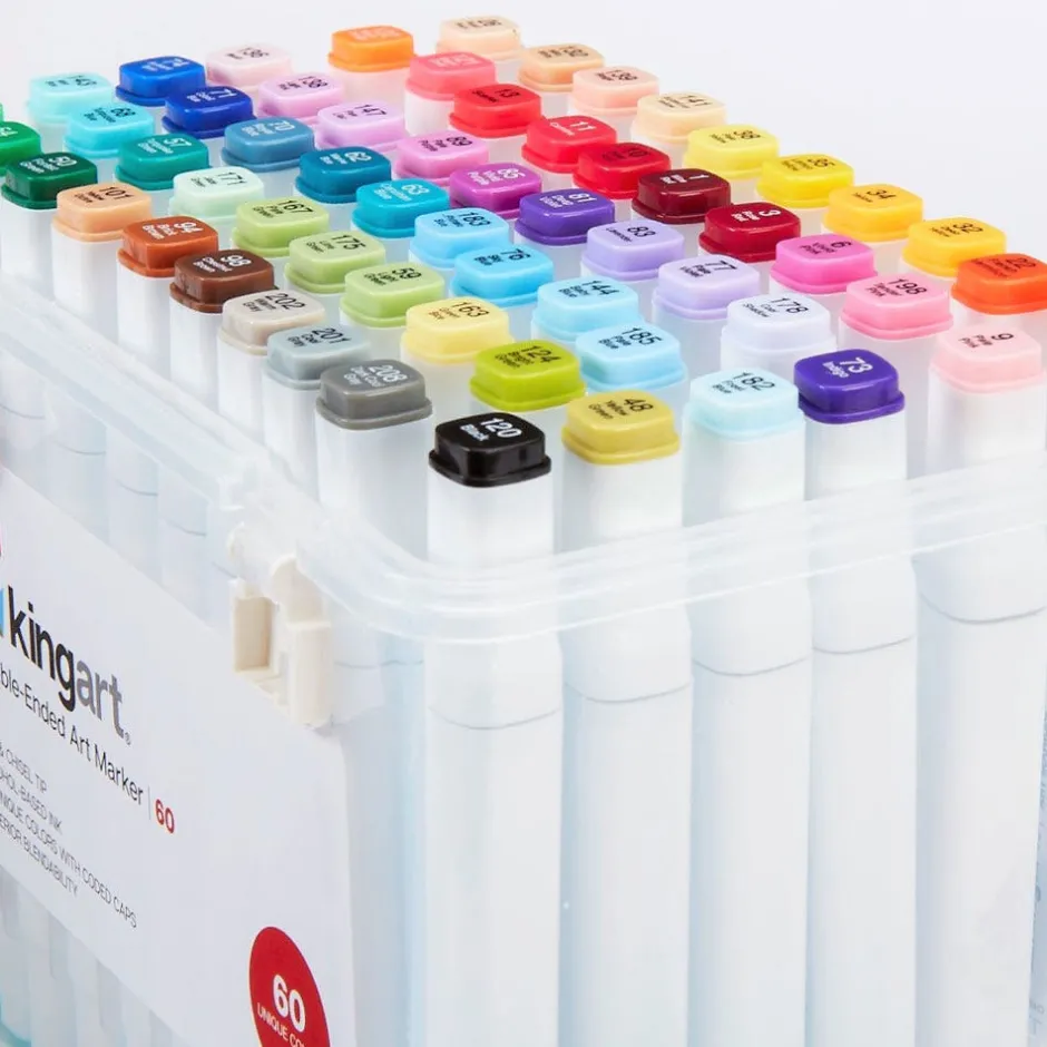 Double-Ended Art Marker Set Art Supplies & Easels