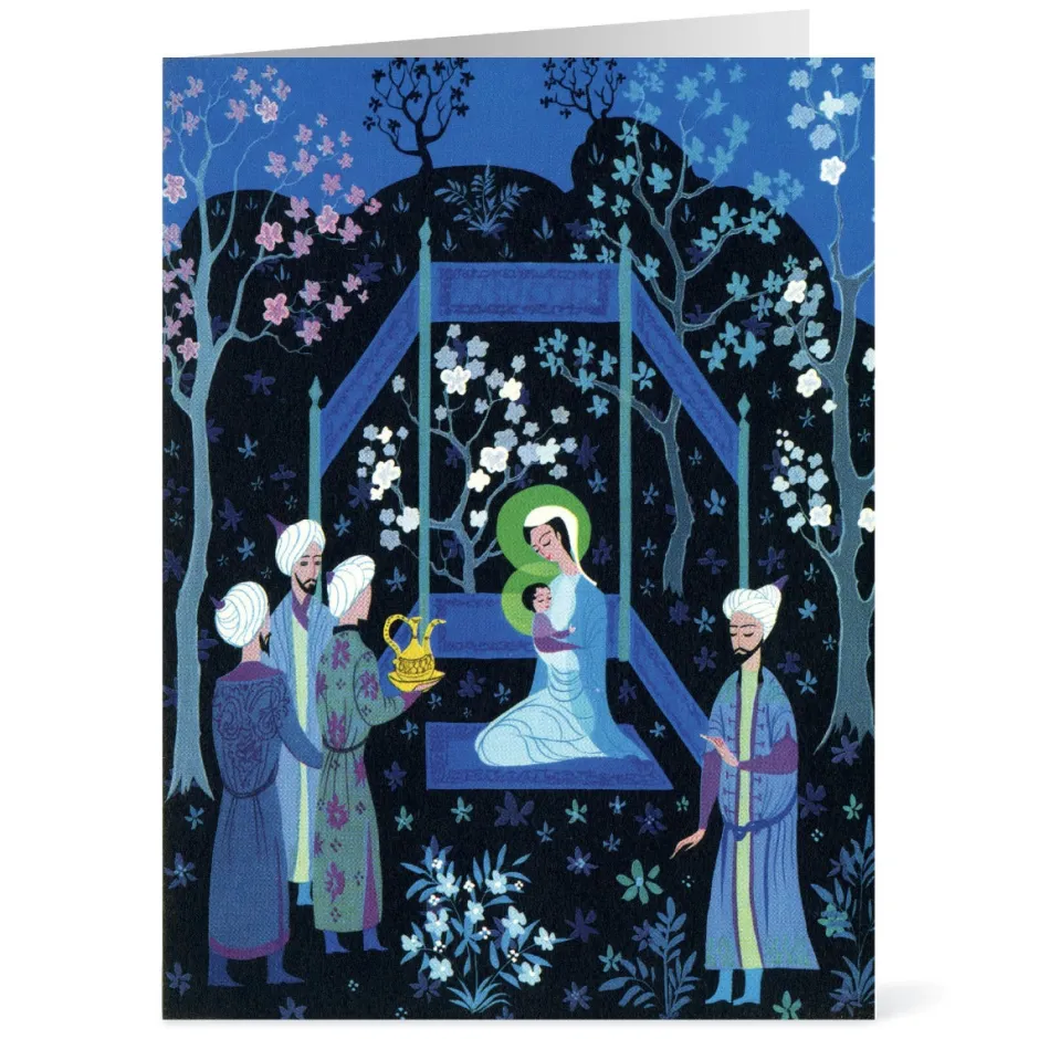 Outlet Earle: Madonna and Child and Wise Men Holiday Cards Holiday Cards