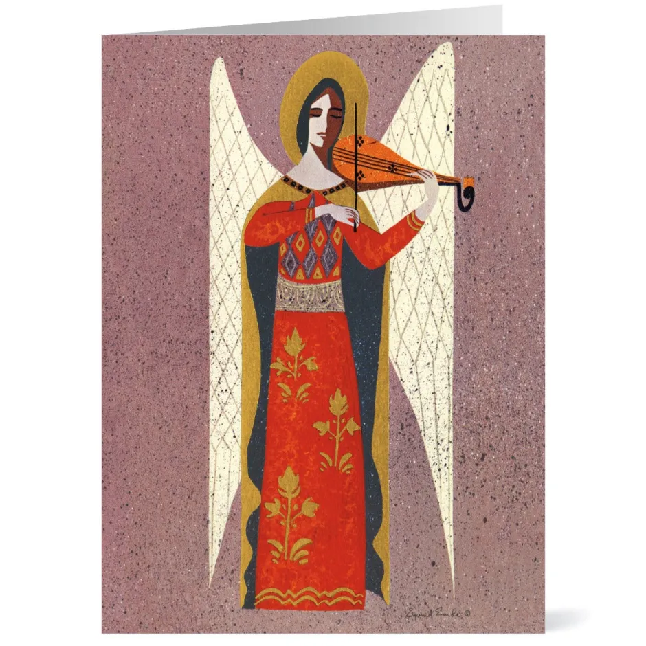Online Earle: Musical Angel Holiday Cards Holiday Cards