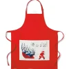 Best Earle Santa and Deer Apron with Pocket Tableware