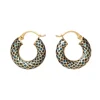 Outlet Egyptian Feather Hoop Earrings Earrings