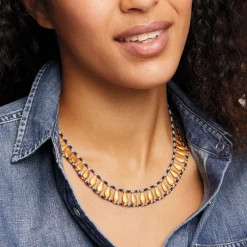 Outlet Egyptian Fringe Collar Necklace Necklaces
