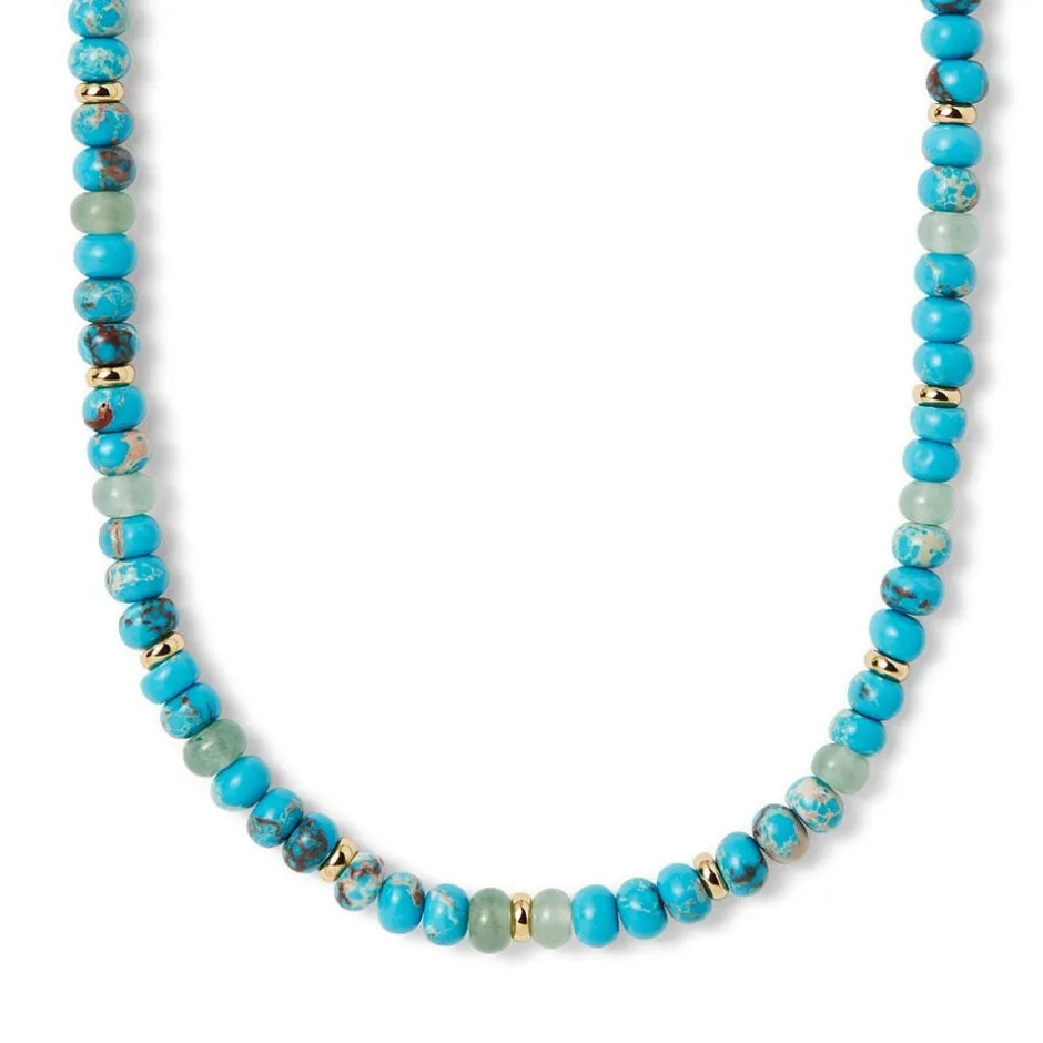 Clearance Egyptian Hathor Turquoise Long Necklace Necklaces