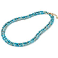 Clearance Egyptian Hathor Turquoise Long Necklace Necklaces