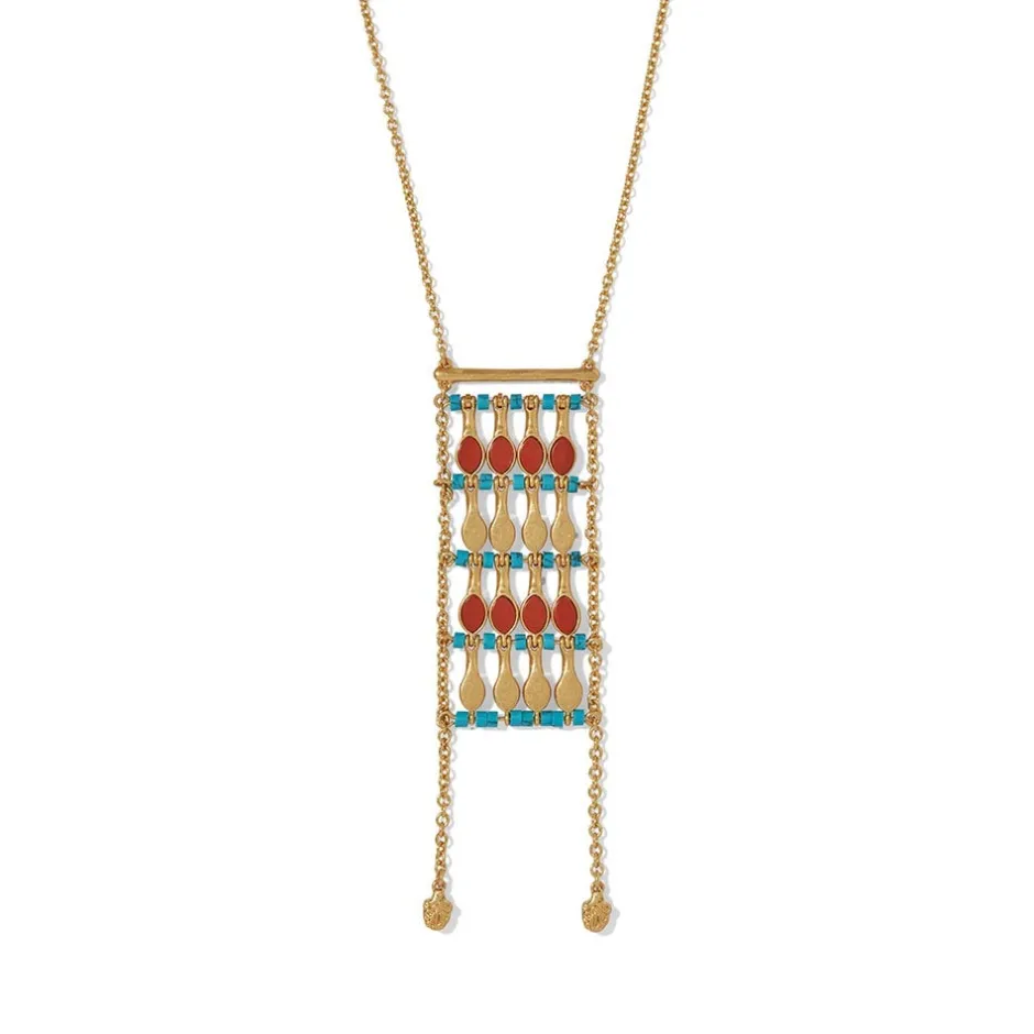 Outlet Egyptian Nefer Amulet Ladder Pendant Necklace Necklaces