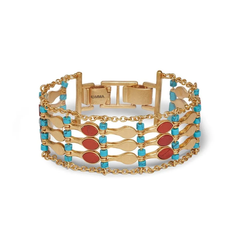 Outlet Egyptian Nefer Amulet Ladder Bracelet Bracelets